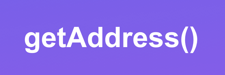 getAddress.io logo